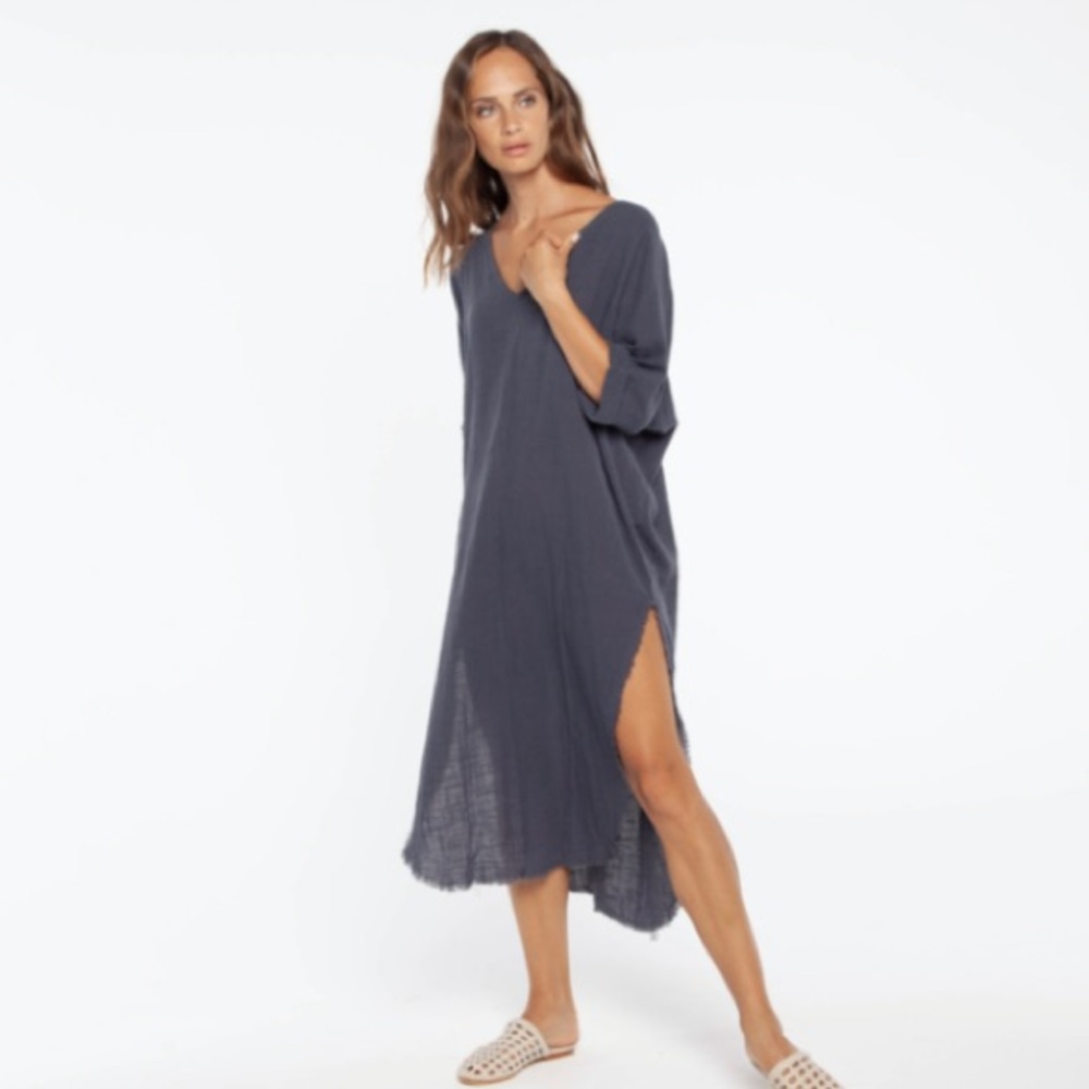 Gillia Zane Kaftan Maxi Dress